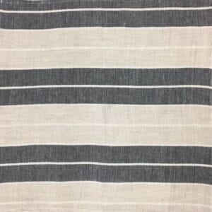 A black and white striped fabric