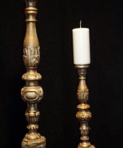 Two candlestands