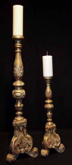 Two candlestands