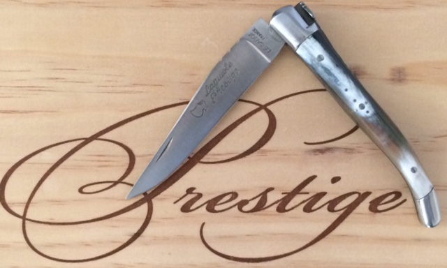 A metal pocket knife