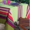 French Tablecloth Vivianne Anis Laminated Wipe off Tablecloth