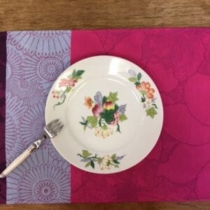 Baleares Prune French Set of 3 Placemats